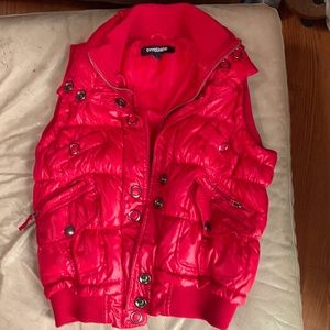 Winter Red Vest